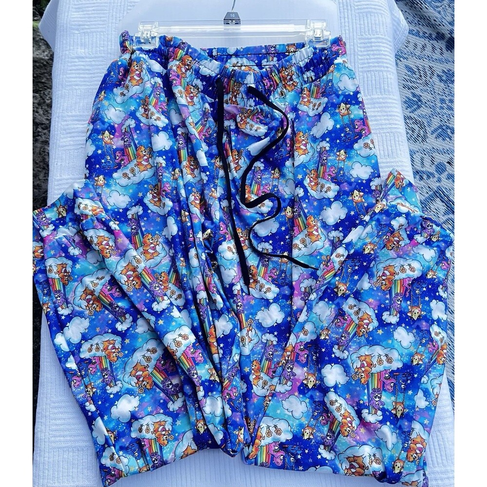 The Legging Lass Care Bears Jogger Lounge Pants 2X/3X NWOT Pockets Cute - Picture 8 of 10